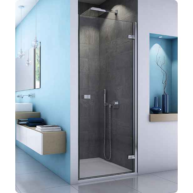 Dveře sprchové SanSwiss ES1C 900 levé aluchrom čiré