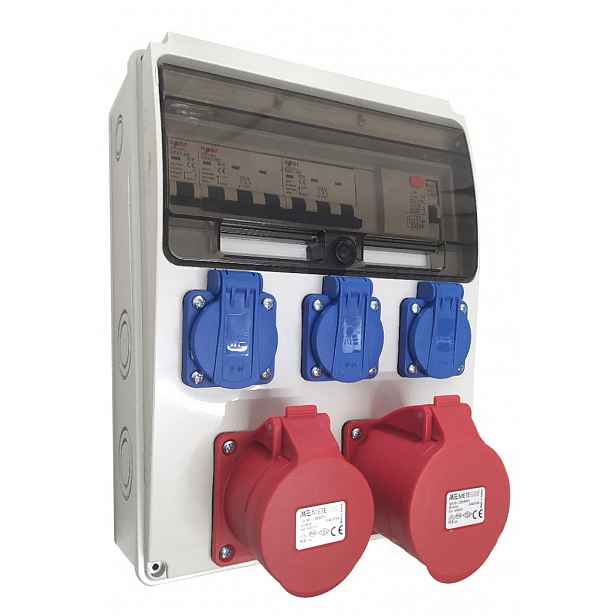 Elektrický rozvaděč C3 1632 Wr 3x230V 16A 32A Rcd 63A