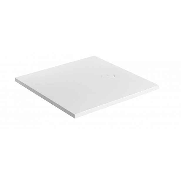 OMNIRES Aquarock M+ - Sprchová vanička 80x80 cm, matná bílá AQUAROCK80-KBM