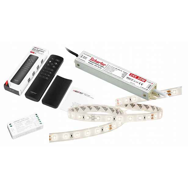 Sada do sauny Led páska Smd 4,8W 4000K neutrální 5mb ovladač napájecího zdroje