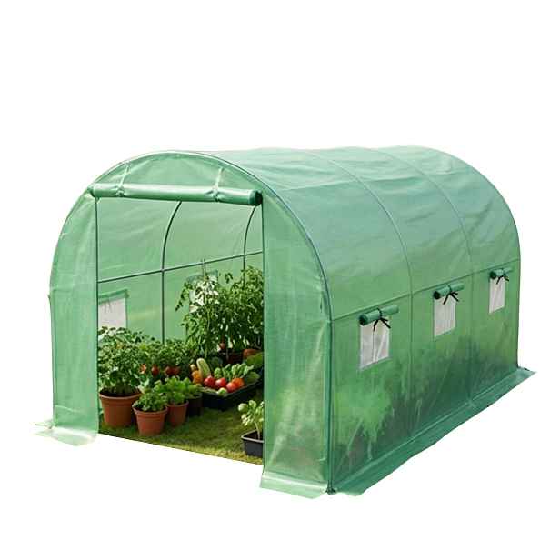 Ak furniture Zahradní fóliovník BEDDIE I 200x300x200 cm zelený