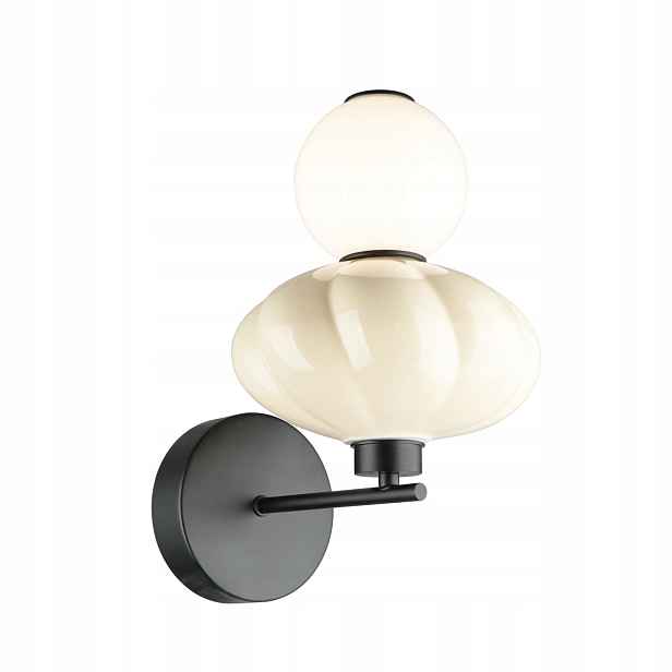 Italux Nástěnné svítidlo art deco Led 8W béžové Tordi keramické