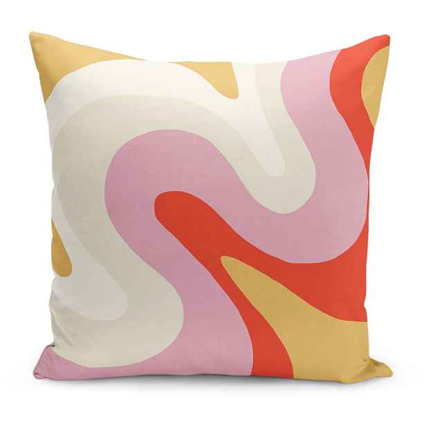 Povlak na polštář 43x43 cm Raspberry Creamsicle – Mila Home