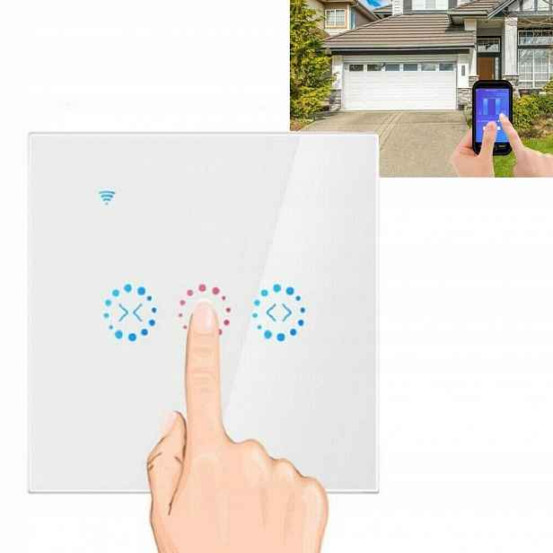 Přepínač rolet Ovládání rolet WiFi Alexa Bílý
