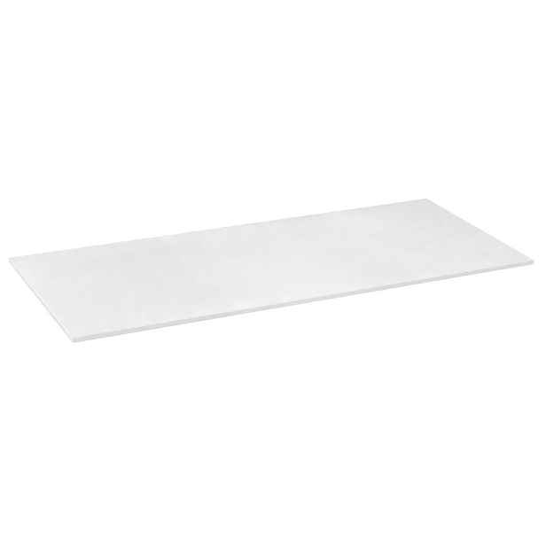 Sapho SKARA deska Rockstone 100,5x1,2x47cm, bílá mat