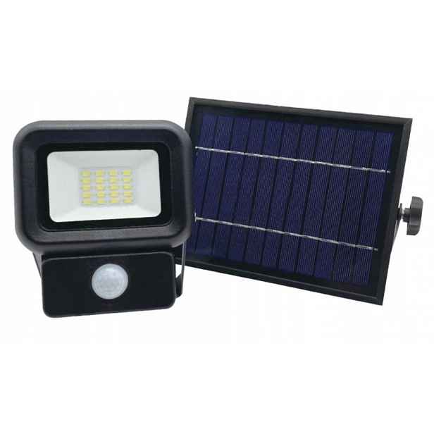 Solární Led zářič 20W bílý studený senzor