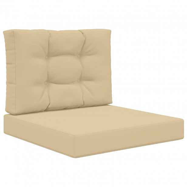 vidaXL Venkovní polštář na pohovku Polyester Béžová 60 x 60 cm
