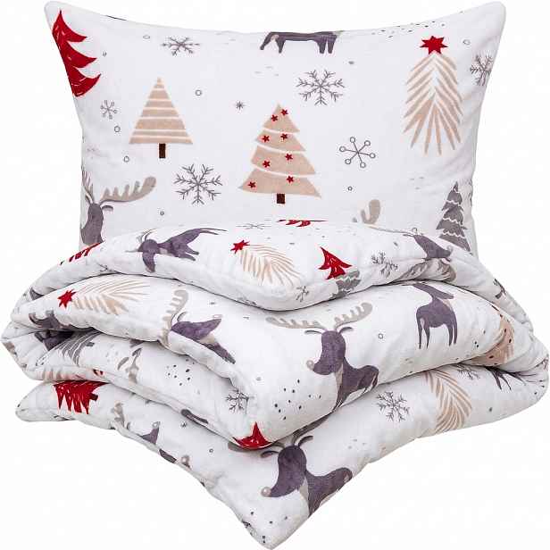 4Home Povlečení Cute reindeer mikroflanel