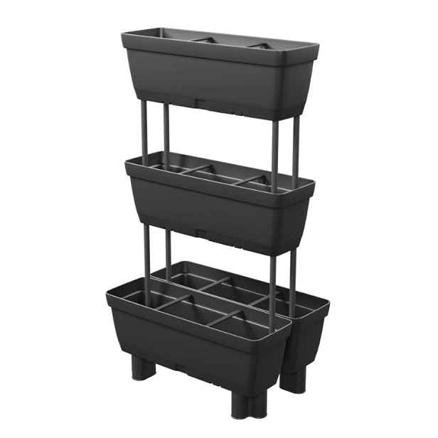ARTPLAST Sada truhlíků se zavlažováním VEGRESIN SLIM ( LINEA LOLEGO )