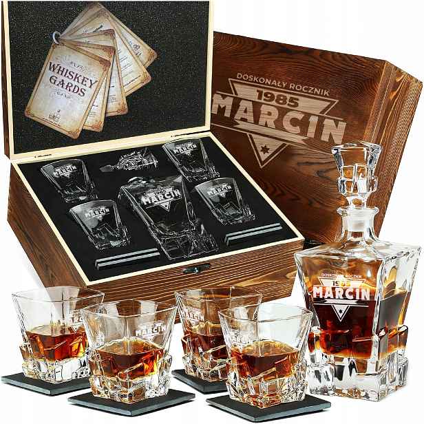 Sada Karafka Sklenice Na Whisky Dárek K Narozeninám A Jmeninám Důchodu 4
