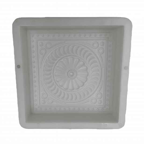 TEMU Opakovaně použitelná forma na zahradní dlažbu | Polypropylen | Lití do cementu/písku | Čtvercový 30x30x6cm | Vytvrzování 72 hodin