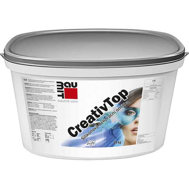 Omítka dekorativní Baumit CreativTop Silk 0,2 mm 25 kg