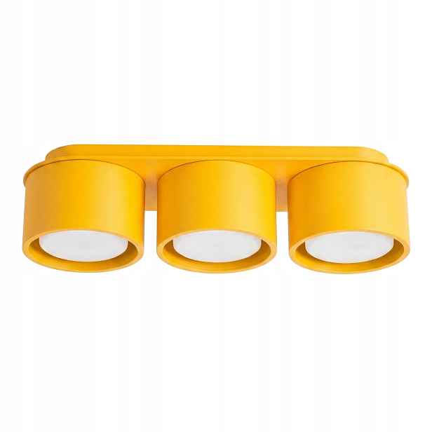 Sollux Lighting Modo 3 stropní spot žlutý 3xGX53 10W