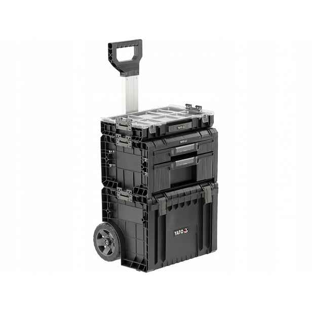 Nástrojový box na kolečkách Yato Set 3 Modulární Boxy YT-09173