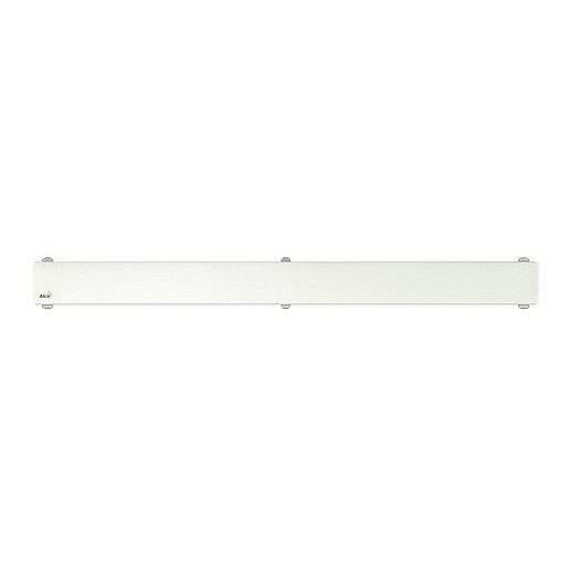Rošt Alcaplast 30 cm sklo bílá lesk plný GL1200-300