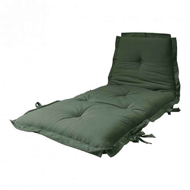 Variabilní futon Karup Design Sit & Sleep Olive Green