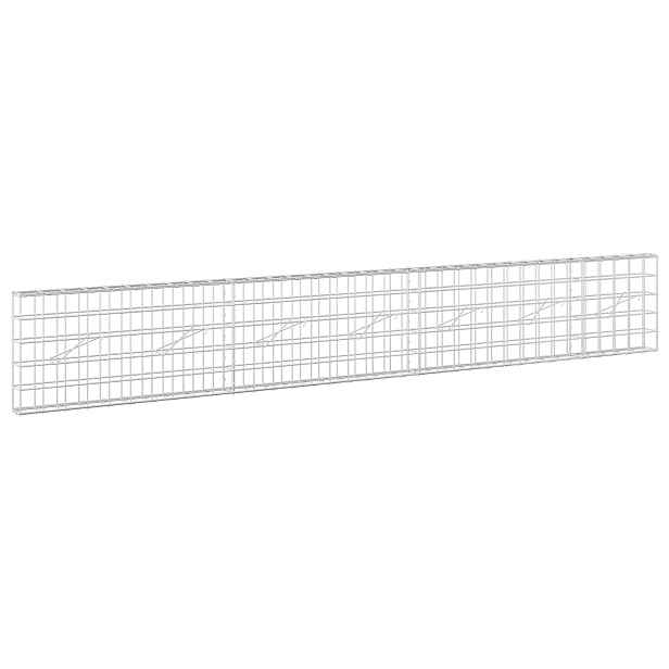 vidaXL Gabion s drátem 5 mm a síťkou 10x10 cm 350x10x50 cm