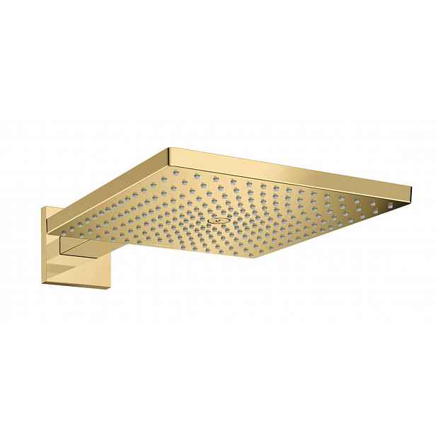 Hansgrohe Raindance E - Hlavová sprcha, 30x30 cm, EcoSmart, leštěný vzhled zlata 26239990