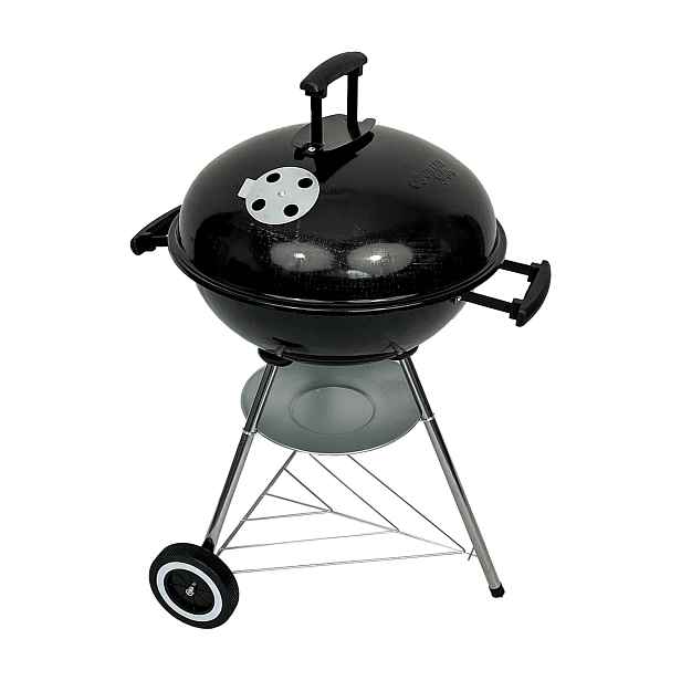 Kontrast Zahradní gril na dřevěné uhlí BBQ1001 černý