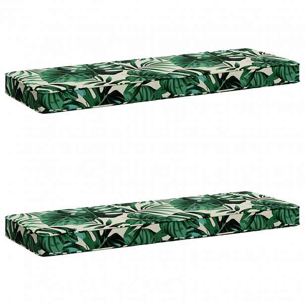vidaXL Sady polštářů na lavici (2 kusy) VUGHT 2 pcs 100% polyester