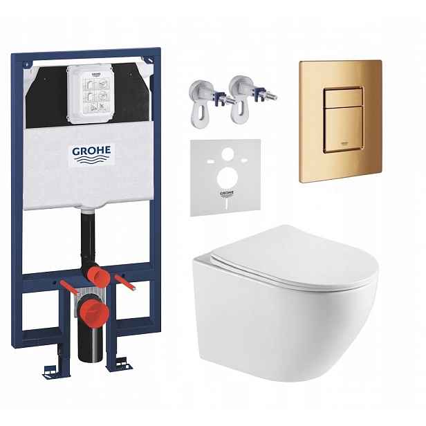 7v1 Wc Set, Stelaz Grohe Slim Wc Mísa Tornado Imprese Tlačítko
