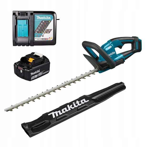 Elektrické nůžky na živý plot Makita DUH506RT Lxt 18V Bl Xpt 1x5Ah 500 mm