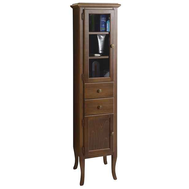 Sapho RETRO skříňka vysoká 40x170x36cm, buk, levá