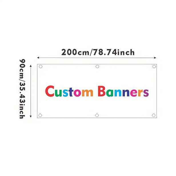 TEMU Vlastní 120g síťový reklamní banner, zesílené švy s páskami, personalizovaný tisk vašich vzorů a textu, knoflíky nahoru i dolů, odolný, ideální