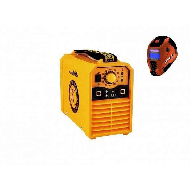 Invertorová svářečka Omicron Gama 166 kabely Mma 3 metry