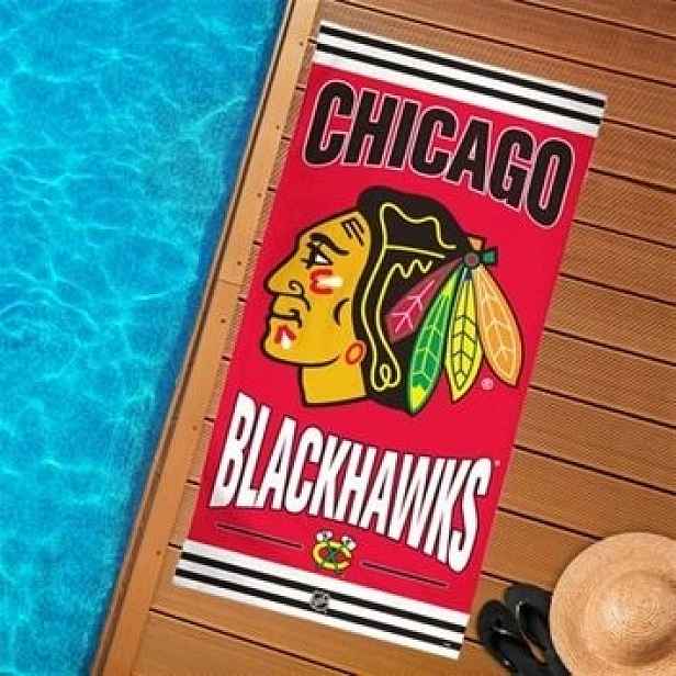 Plážová osuška Chicago Blackhawks Nhl