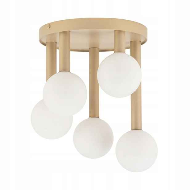 Stropní svítidlo Perla Zlatý kov Sklo 5 zdrojů G9 12W Sigma Lighting 34 cm