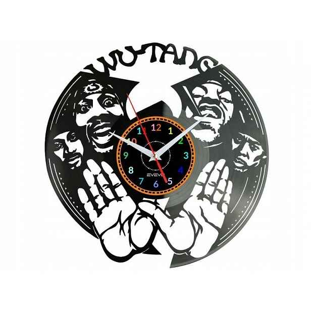 Rap Band Dárek Originální dekorace do domu Hodiny z vinylové desky