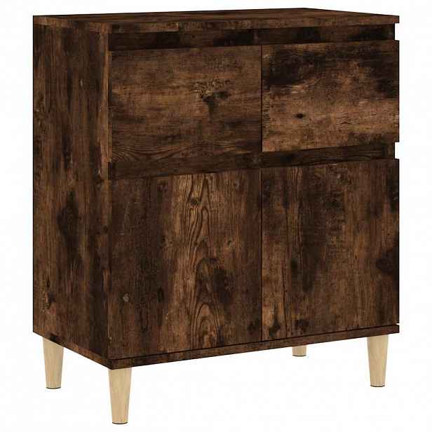 vidaXL Příborník kouřový dub 60 x 35 x 70 cm kompozitní dřevo