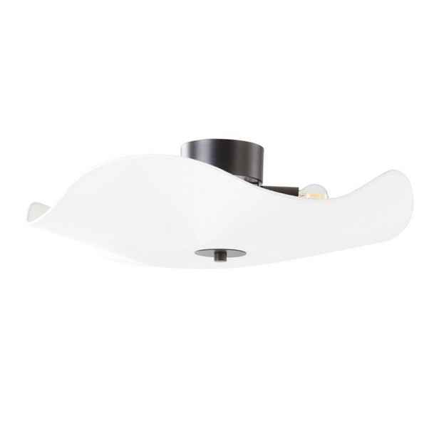 Bílé papírové stropní svítidlo ø 60 cm Monshi – Jotex