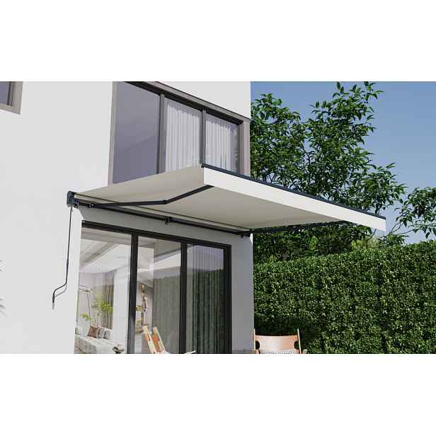 Elektrická markýza BestBerg BBSU-E395BG / 395 x 300 cm / béžová
