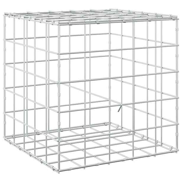 vidaXL Gabion s drátem 5 mm a síťkou 10x10 cm 50x50x50 cm
