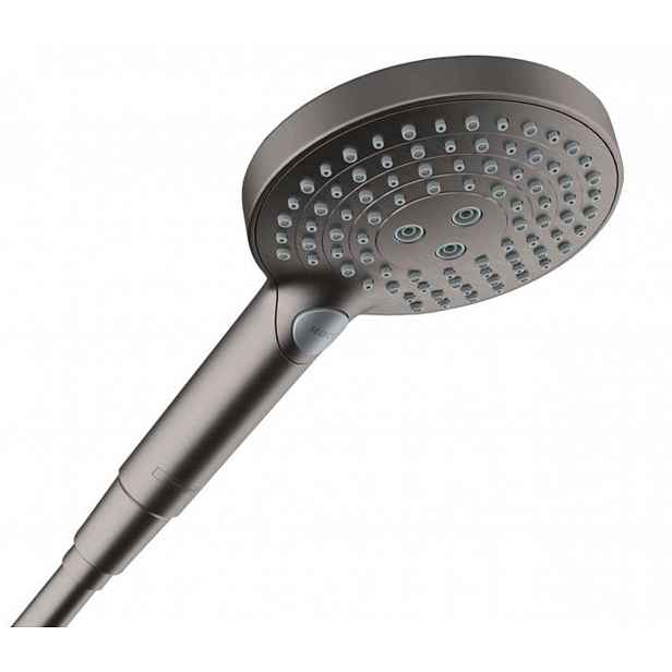 Hansgrohe Raindance Select S - Sprchová hlavice, 3 proudy, EcoSmart, kartáčovaný černý chrom 26515340