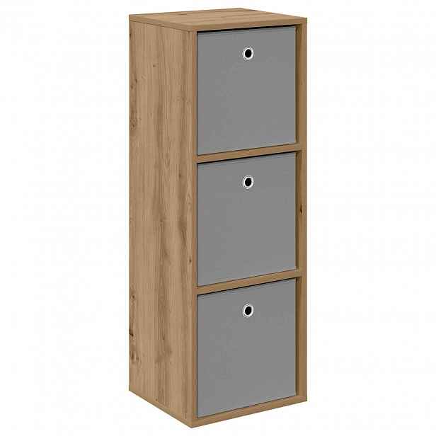 vidaXL Servírovací skříň Artisanový dub 35 x 32 x 99,5 cm