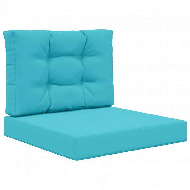 vidaXL Venkovní polštář na pohovku Polyester Tyrkysová 60 x 60 cm