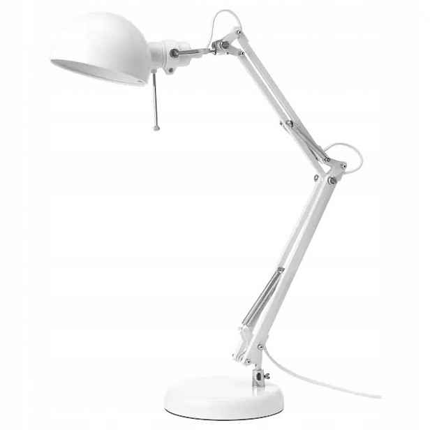 Ikea Forsa Stolní lampa, lampička Bílá