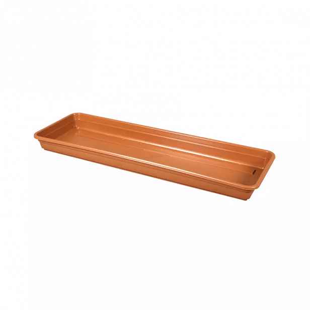 Podmiska pod truhlík lobelia š40cm - terakota
