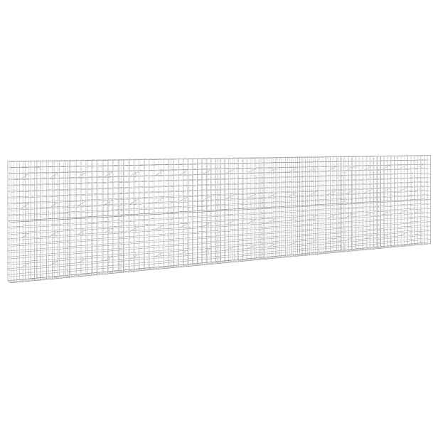 vidaXL Gabion s drátem 5 mm a síťkou 10x10 cm 950x20x200 cm