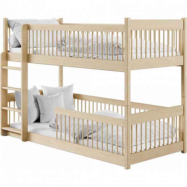 Kids Collective PATROVÁ POSTEL 80x180 cm v přírodní barvě