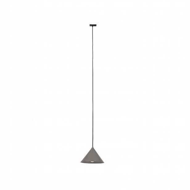 Spot kolejnicový hnědý Tracer Cono Metal E27 Pohyblivý pro kabinet Tk Lighting