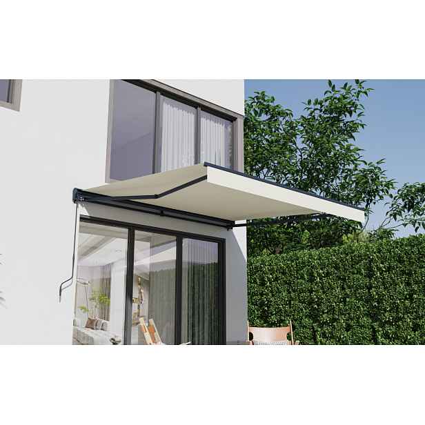 Elektrická markýza BestBerg BBSU-E350BG / 350 x 300 cm / béžová