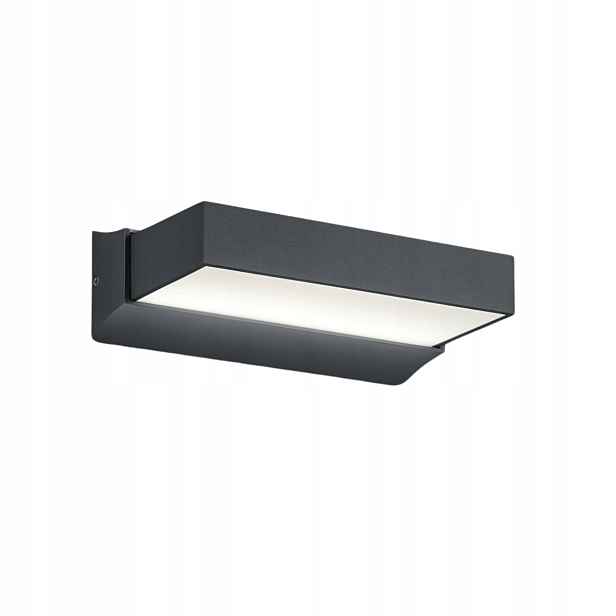 Venkovní nástěnné svítidlo Cuando Led IP65 antracit 11W 3000K 1100 lm Trio