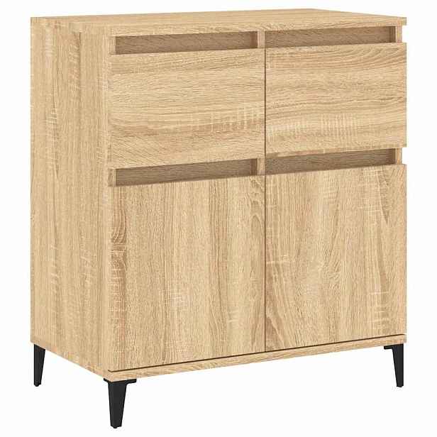 vidaXL Příborník dub sonoma 60 x 35 x 70 cm kompozitní dřevo