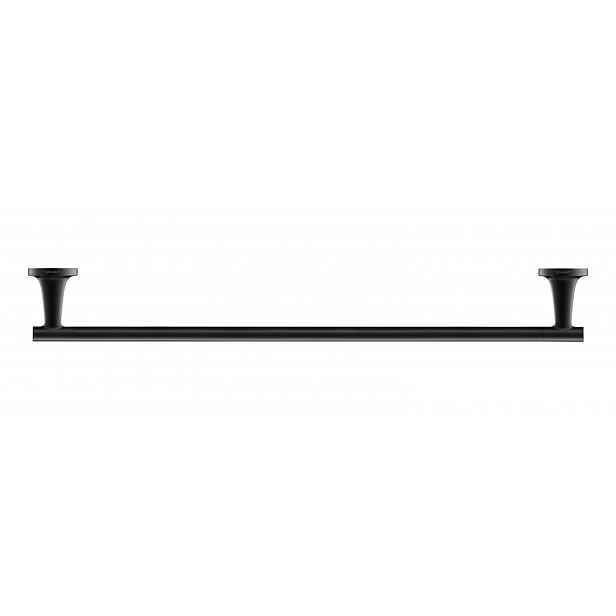 Duravit Starck T - Držák ručníku, délka 60 cm, černá mat 0099424600