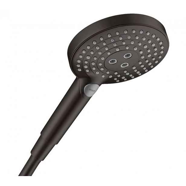 Hansgrohe Raindance Select S - Sprchová hlavice, 3 proudy, EcoSmart+, matná černá 26516670