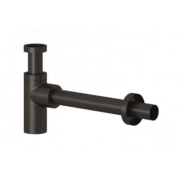Kludi - Designový sifon, broušený Gunmetal 10020N2-00